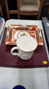 3 ROYAL COMMEMORATIVE ITEMS TO INCLUDE ROYAL DOULTON