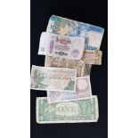COLLECTION OLD BANK NOTES