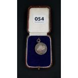 SILVER FISHING MEDAL