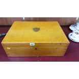 ANTIQUE CUTLERY BOX