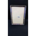 ANTOQUE HALLMARKED SILVER PHOTO FRAME