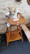 ANTIQUE CHILDS HIGH CHAIR
