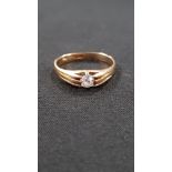 18 CARAT DIAMOND SOLITAIRE RING