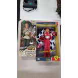 2 BOXED BARBIE FIGURES