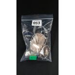 BAG OF SILVER ITEMS