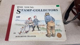 BOOK BY ROSAMUND PRAEGER THE YOUNG STAMP COLLECTORS