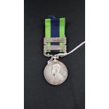 INDIA MEDAL 1253 SEPOY ALI GAURHER I/53/PUNJABIS