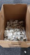 BOX OF CRESTED WARE