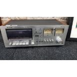 VINTAGE SHARP STEREO CASSETTE DECK (SOLD AS SEEN)