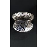 IRISH GEORGIAN SILVER RING DISH C1760