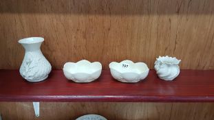 QUANTITY OF BELLEEK , SOME EARLY PIECES