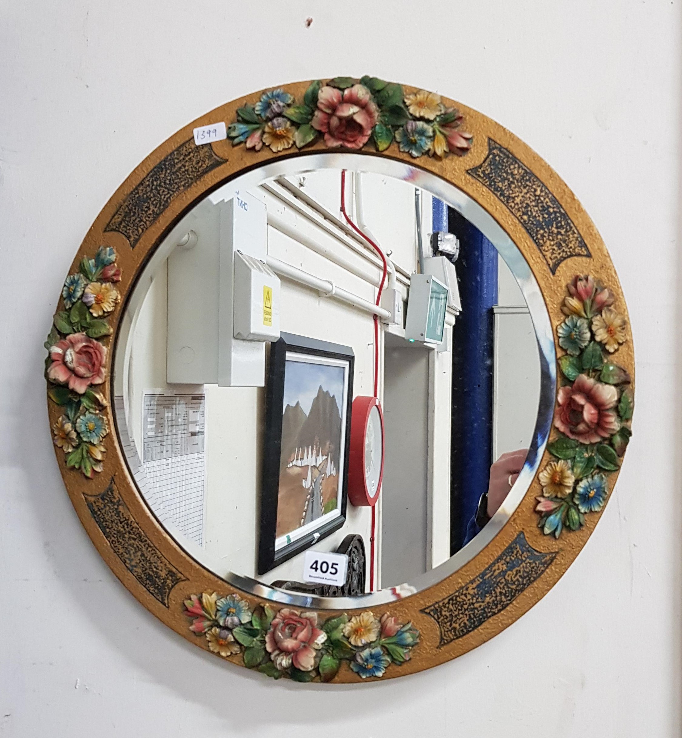 VINTAGE BARBOLA WALL MIRROR