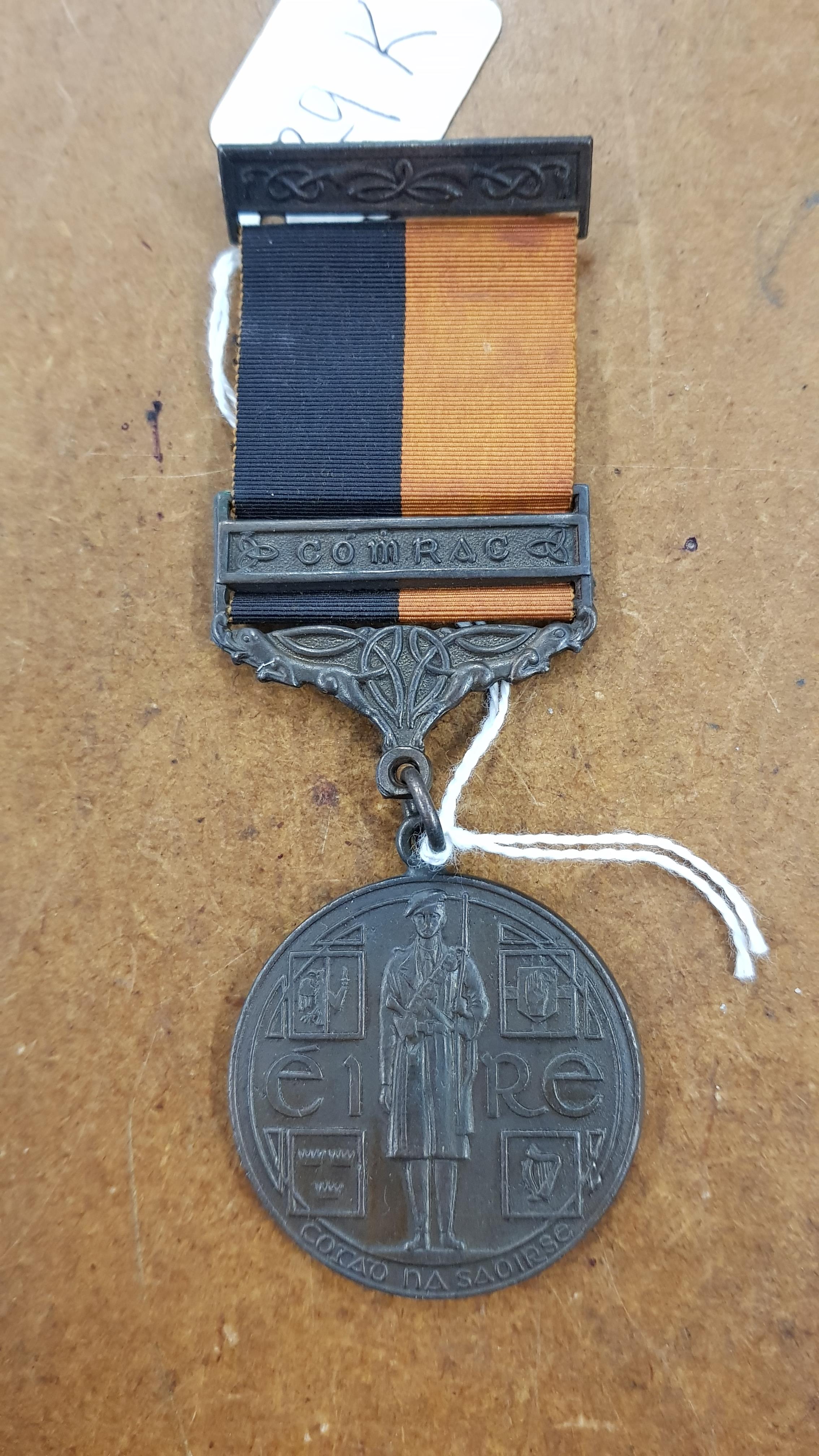 BLACK AND TAN MEDAL WITH COMRAC BAR - Image 2 of 3