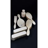 IVORY DRESSING TABLE SET