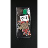 LAPEL BADGE - ONE EMPIRE, ONE THRONE, ONE FLAG