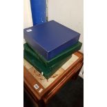 2 GUERNSEY AND 2 JERSEY STAMP ALBUMS