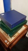 2 GUERNSEY AND 2 JERSEY STAMP ALBUMS