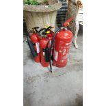 QUANTITY OF FIRE EXTINGUISHERS