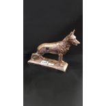 DOG FIGURE 925 SILVER, FILLED