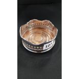 SILVER WINE COASTER