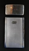 CIGARETTE CASE AND CARD CASE PLATED