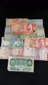 COLLECTION OF OLD BANK NOTES