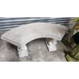 STONE GARDEN SEAT