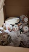 BOX OF ANTIQUE CHINA