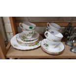 VINTAGE CHINA TEA SET 'CROWN ROYAL'