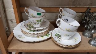 VINTAGE CHINA TEA SET 'CROWN ROYAL'