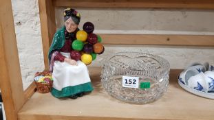 TYRONE BOWL AND DOULTON FIGURE