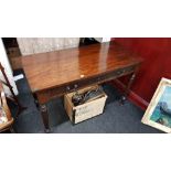 REGENCY MAHOGANY SIDE TABLE/DESK