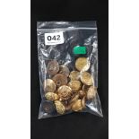 BAG OF ROYAL NAVY AND OTHER BUTTONS