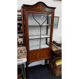 EDWARDIAN INLAID CABINET