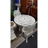 METAL GARDEN FURNITURE