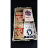 BOX OF OLD CIGARETTE CARDS