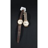 2 GENTS VINTAGE WRIST WATCHES