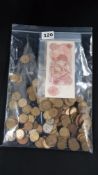 BRITISH COINS AND NOTES