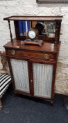 SMALL EDWARDIAN MAHOGANY CHIFFONIER