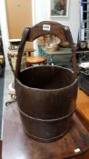 OLD WOODEN WELL PALE\BUCKET