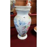 LARGE ANTIQUE HAND PAINTED VASE 43'