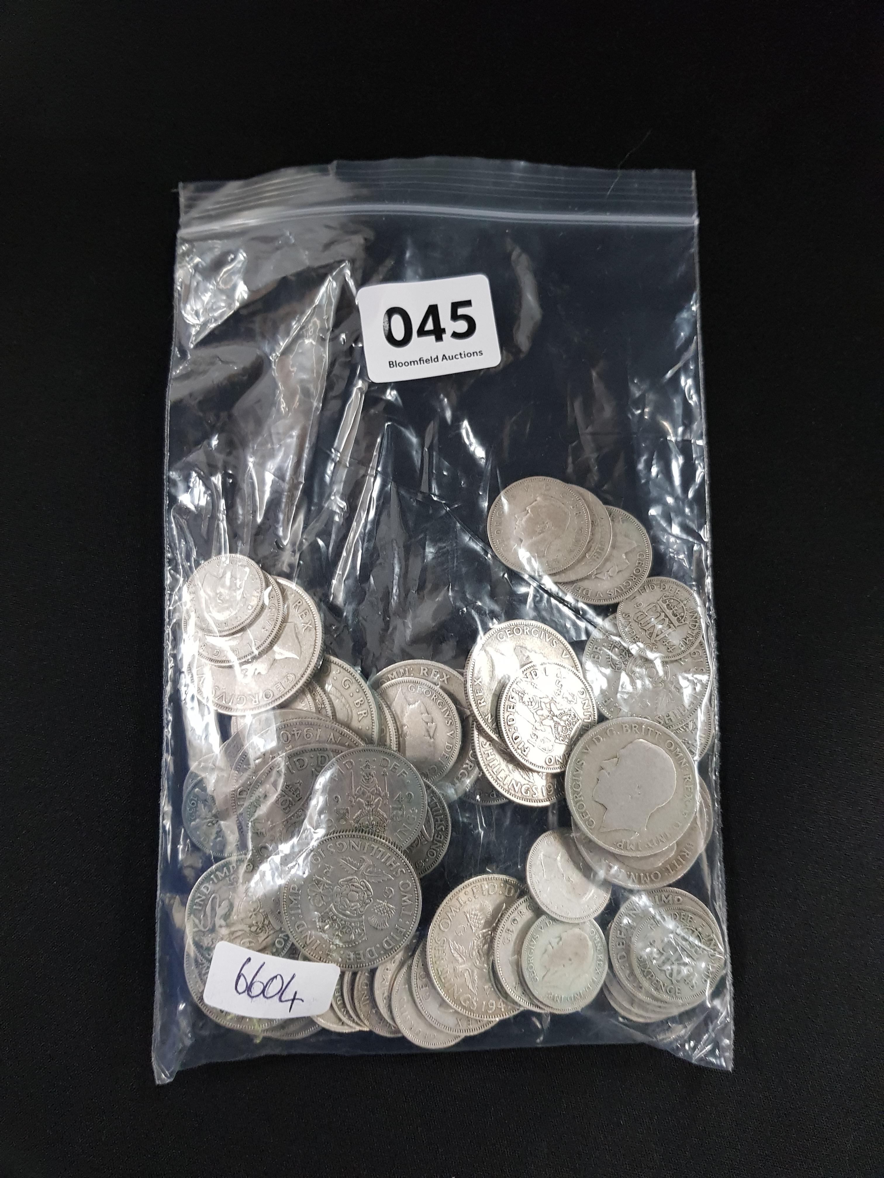 LOT OF SILVER COINS ALL PRE - 1947