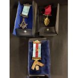 QTY OF MASONIC JEWELS