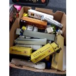 BOX LOT OF MODEL TRUCKS