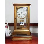 VICTORIAN 4 GLASS CLOCK