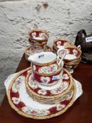 ROYAL ALBERT LADY HAMILTON TEA SERVICE