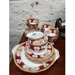 ROYAL ALBERT LADY HAMILTON TEA SERVICE