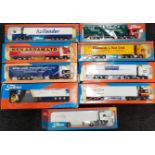 BOX OF 9 TENKO MODEL TRUCKS BOXED