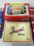 BOXED ROUTEMASTER BUS & CORGI THE SCAMMELL STORY BOX SET