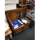 OAK MONKS BENCH